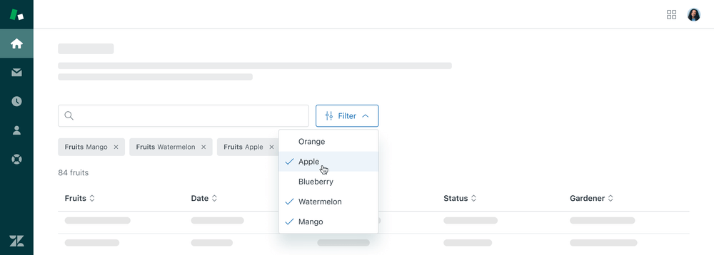 Filter pattern basic multiple select 1